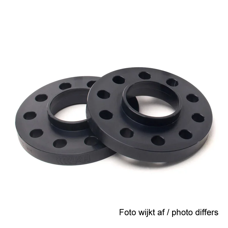 H&R, DR-System Spürverbreiterungsatz 20mm pro Achse - Lochkreis 5x112 - Mittenzentrierung 57,1mm - Version B - System M14x1,5 - passend für Seat/Skoda/Volkswagen/Audi/Cupra - Schwarz, Stahl
