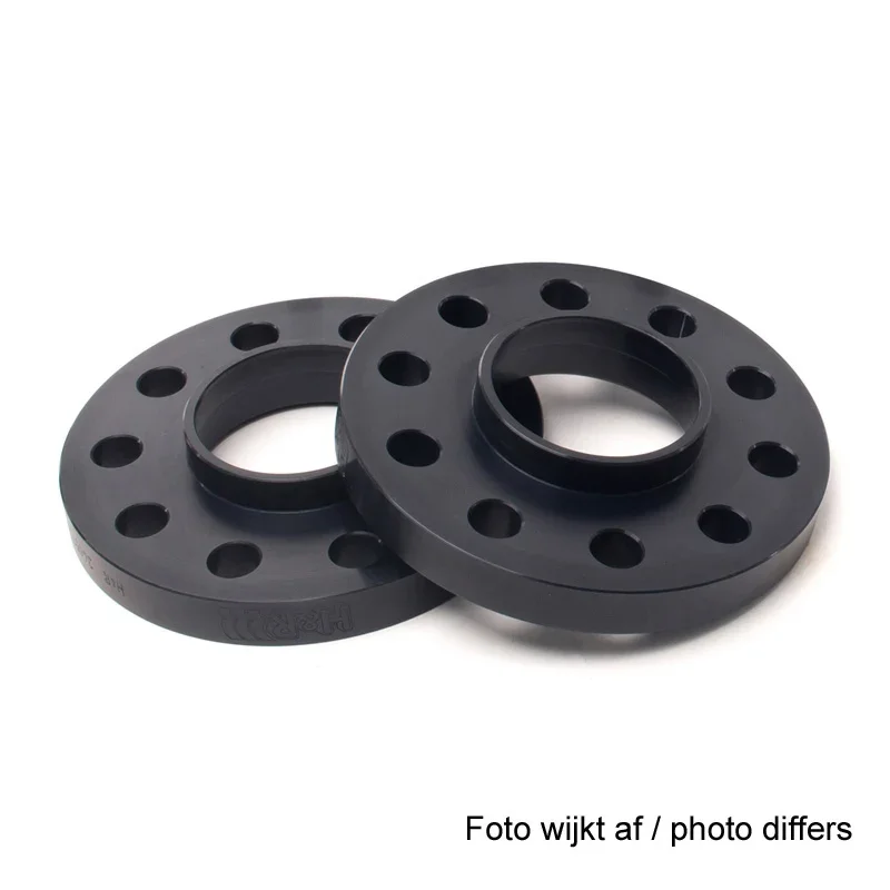 H&R, DR-System Spürverbreiterungsatz 30mm pro Achse - Lochkreis 5x130 - Mittenzentrierung 71,6mm - System M14x1,5 - passend für Porsche/Audi - Schwarz, Stahl