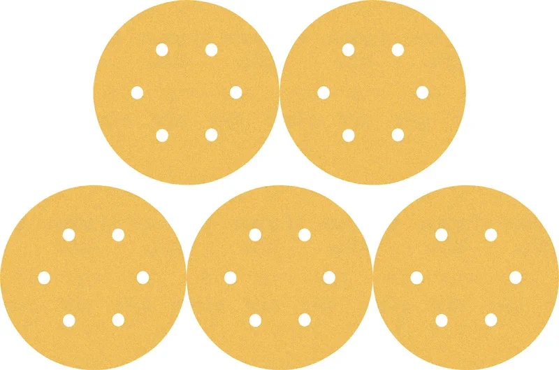 Produktbild Lieferumfang von EXPERT C470 Schleifscheibe, 150mm, K40, 6 Löcher, 5-tlg.