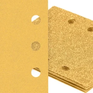 Produktbild Lieferumfang von EXPERT C470 Schleifblatt, 115x107mm, K60, 6 Löcher, 10-tlg.