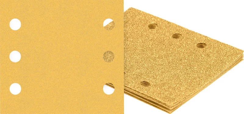 Produktbild Lieferumfang von EXPERT C470 Schleifblatt, 115x107mm, K60, 6 Löcher, 10-tlg.
