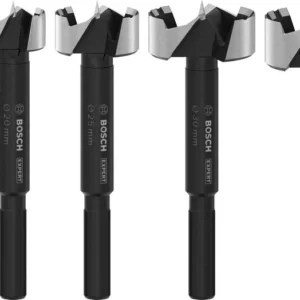 Produktbild Lieferumfang von EXPERT Wood Forstnerbohrer Set, 5-tlg