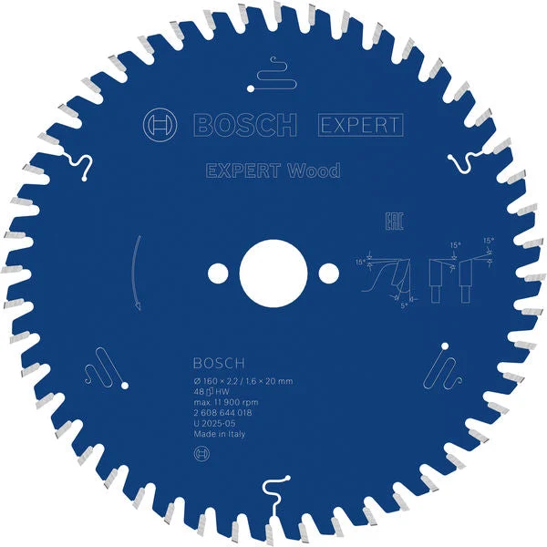 Produktbild von Kreissägeblatt EXPERT Wood 160 x 2,2/1,6 x 20 mm Z48