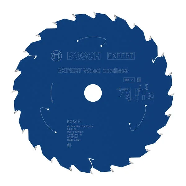 Produktbild von EXPERT Wood Kreissägeblatt, 184x20 mm, Z24
