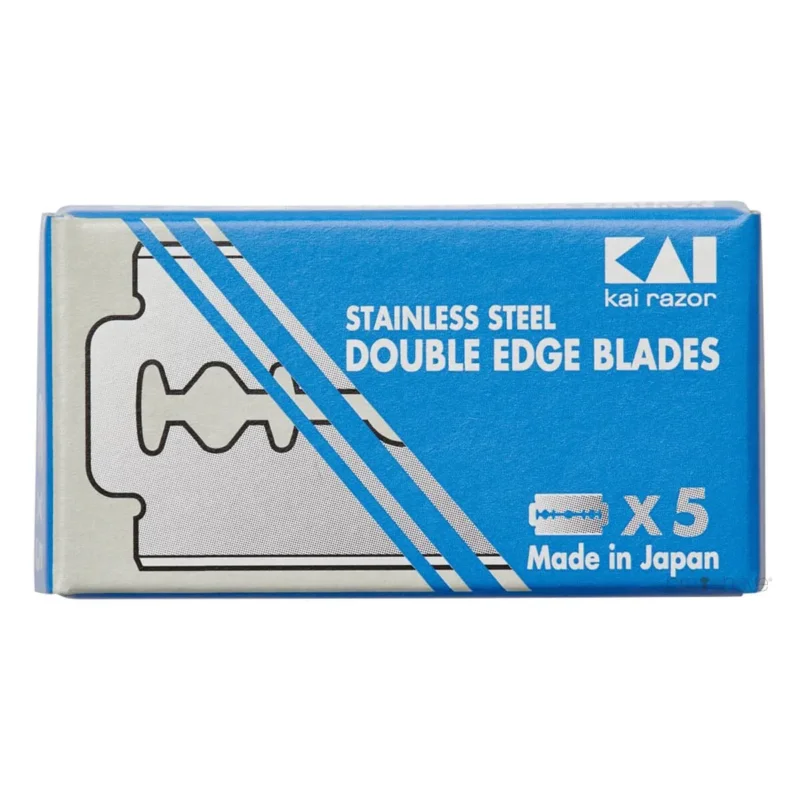 Kai DE-Rasierklingen, Edelstahl, 2x5 Stück (10 Stück)