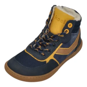 KOEL Barefoot Kinder Sneakers DANISH NAPPA 302 blue