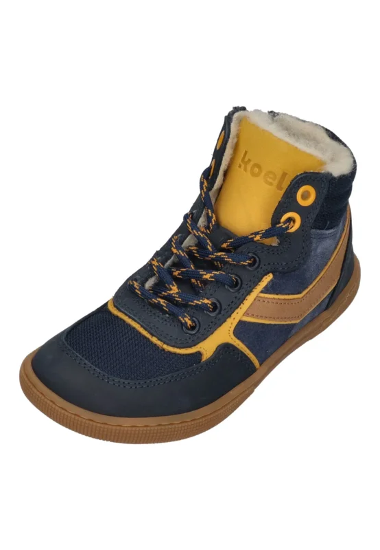 KOEL Barefoot Kinder Sneakers DANISH NAPPA 302 blue