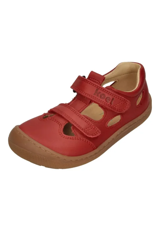 KOEL Barefoot Kinder Sneakers DEEN NAPA 200 red – Barfußschuhe | shoedeal.de