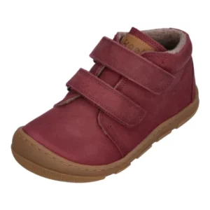 KOEL Barefoot Kinder Übergangsschuhe Sneakers KARI WOOL extra weit bordo