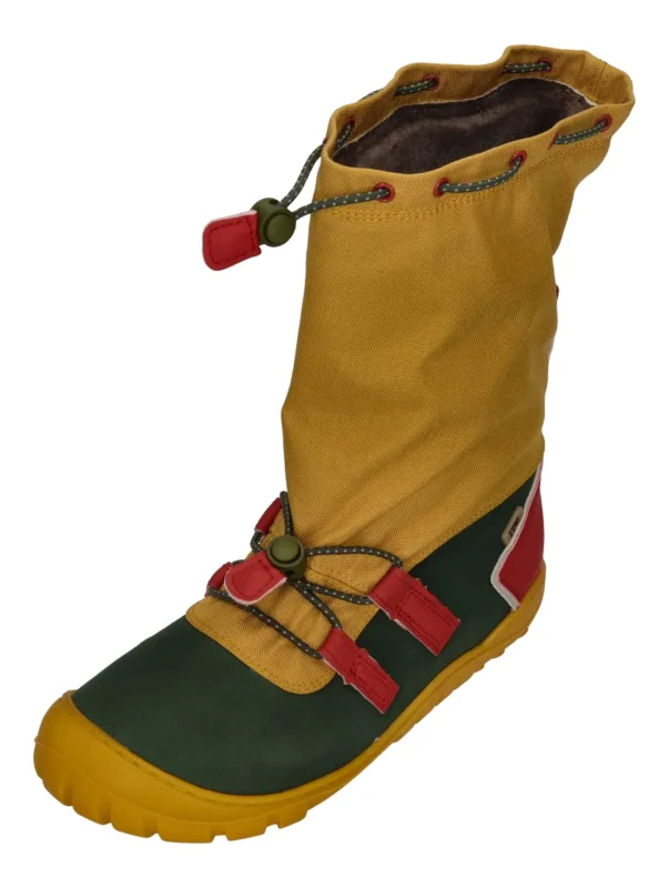 KOEL Kinder Barefoot Winter Stiefel RANA WP LEX yellow