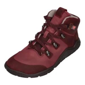 KOEL Damen Barefoot Outdoor Booties ROBA 2.0 MERINO bordo