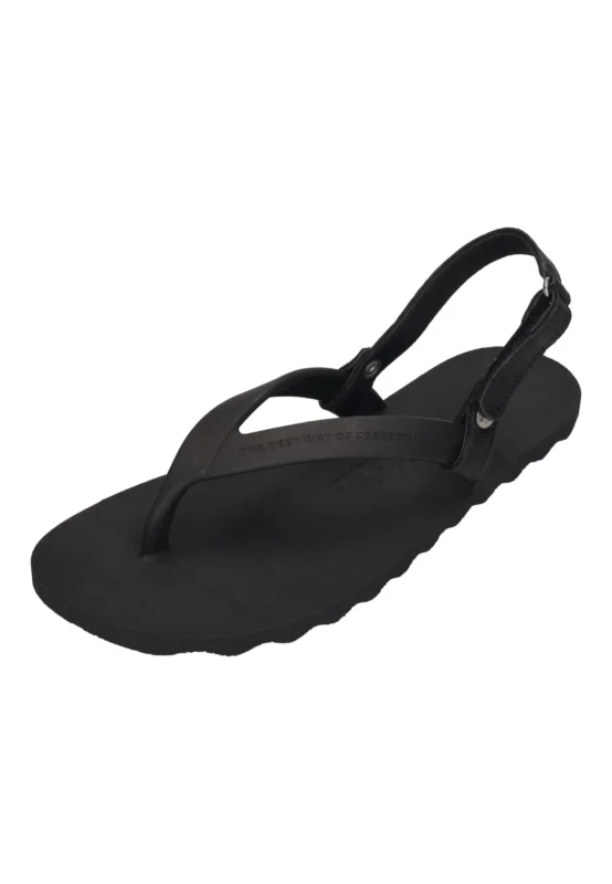 KOEL Damen Barefoot Zehentrenner Sandalen WAVE black – Sandalen & Sandaletten - Schwarz | shoedeal.de