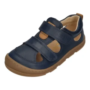 KOEL Extraweite Barefoot Kinder Sneakers KATO W II blue