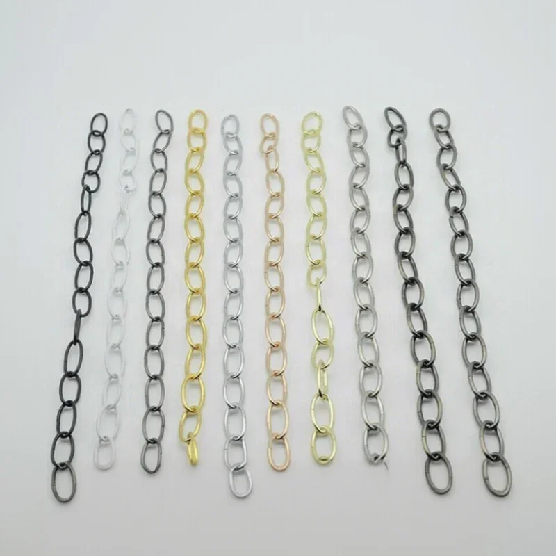 Lampenkette Schwarz Metall