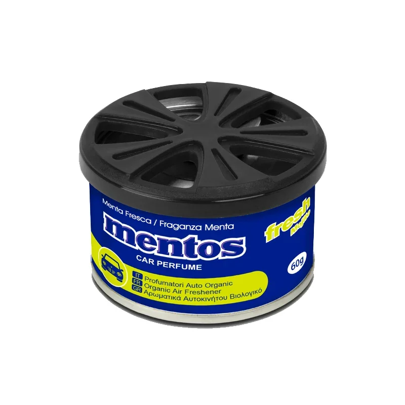 Mentos, Lufterfrischer Dose Mojito 60g, Plastik, Violett, Schwarz