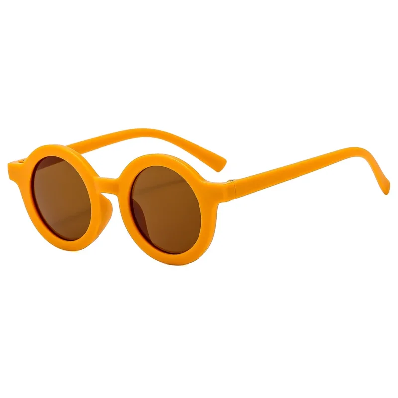 Damen ausgefallene runde Sonnenbrille Karnz