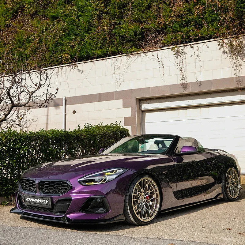 OneWay, Komplettes Karosseriekit, Glanzschwarz, passt zu BMW Z4 (G29) M-Pack/M40i (2018-2022), inkl. Facelift (2022-)