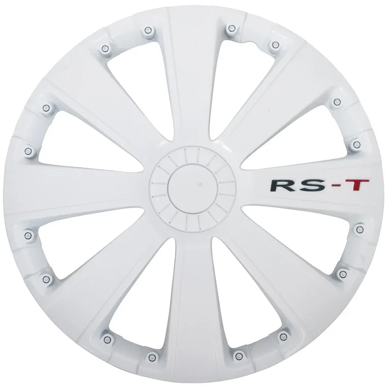 AutoStyle, Satz Radzierblenden RS-T 15-Zoll Weiß, ABS, Weiss