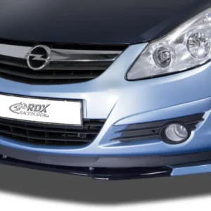 RDX Racedesign, Frontspoiler Vario-X passend für Opel Corsa D 2006-2010 (PU), PU-Rim, Unlackiert