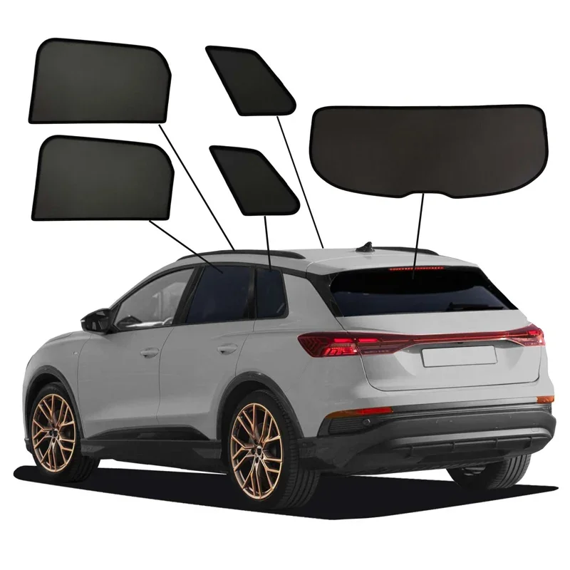 SunClip, Sonnen- und Sichtschutz, passt für Audi Q4 (F4B) E-Tron (2021-)