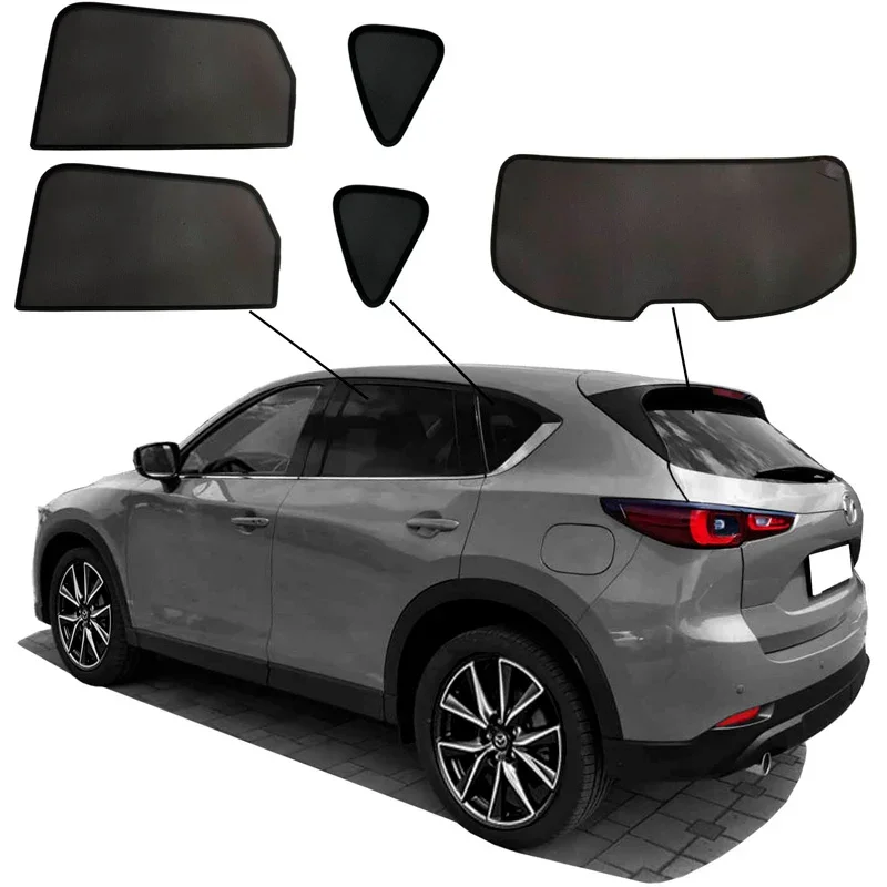 SunClip, Sonnenschutz & Sichtschutz, passt für Mazda CX-5 II (KF) (2017-)
