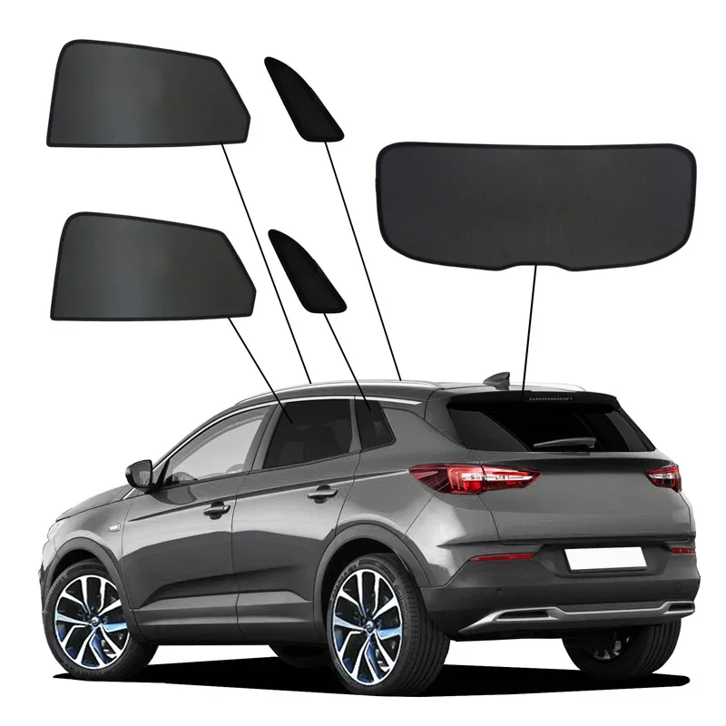 SunClip, Sonnenrollo & Sichtschutz, passt für Opel Grandland X (2017-2024)
