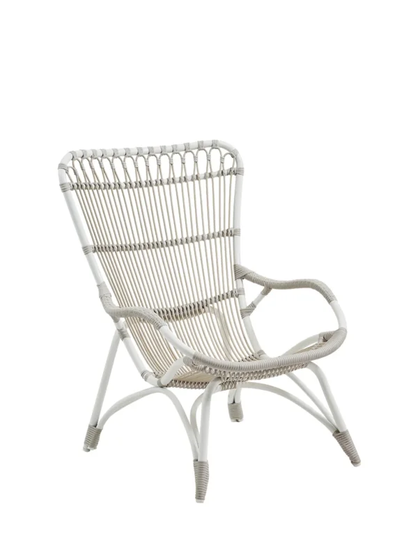 Monet Exterior Sessel, Dove White von Sika-Design