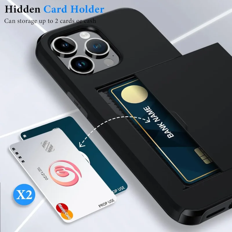 Sandsberg | iPhone-Hülle mit Kartenhalter | Schlankes Schutz- und Wallet-Design