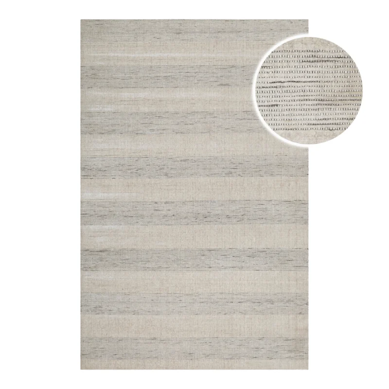 Kurzflor Teppich Perl Weiß "Seattle" WECONhome