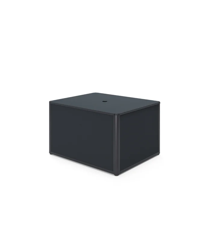 Seiton Aufbewahrungskasse, large, Schwarz von Stellar Works