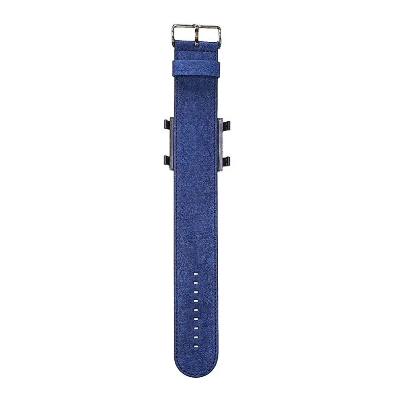 STAMPS Dunkelblaues Armband aus Holzfasern