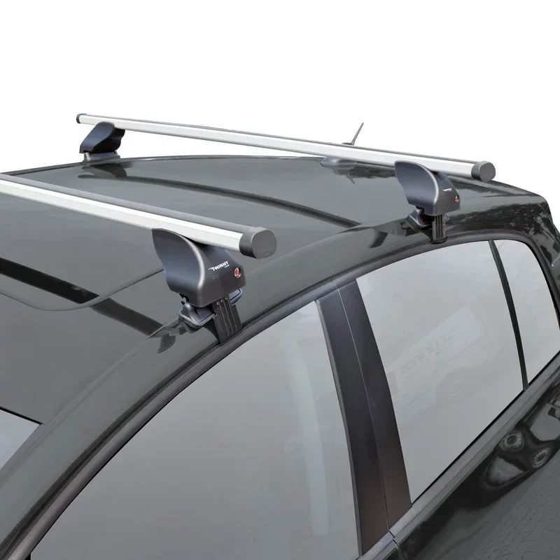 Twinny Load, Dachträgersatz Aluminium A31 passend für Audi A4 2008- /Renault Scenic/Megane 5 türer 2009- (für Fahrzeuge ohne Dachreling)