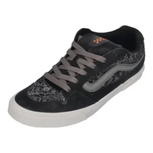 VANS Herren Sneakers CALDRONE Skate Doodle black orange