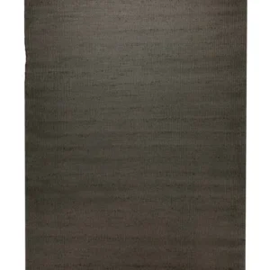 Dedon Outdoor Handwebteppich uni taupe 160x230 cm – Komplettansicht des Teppichs freigestellt