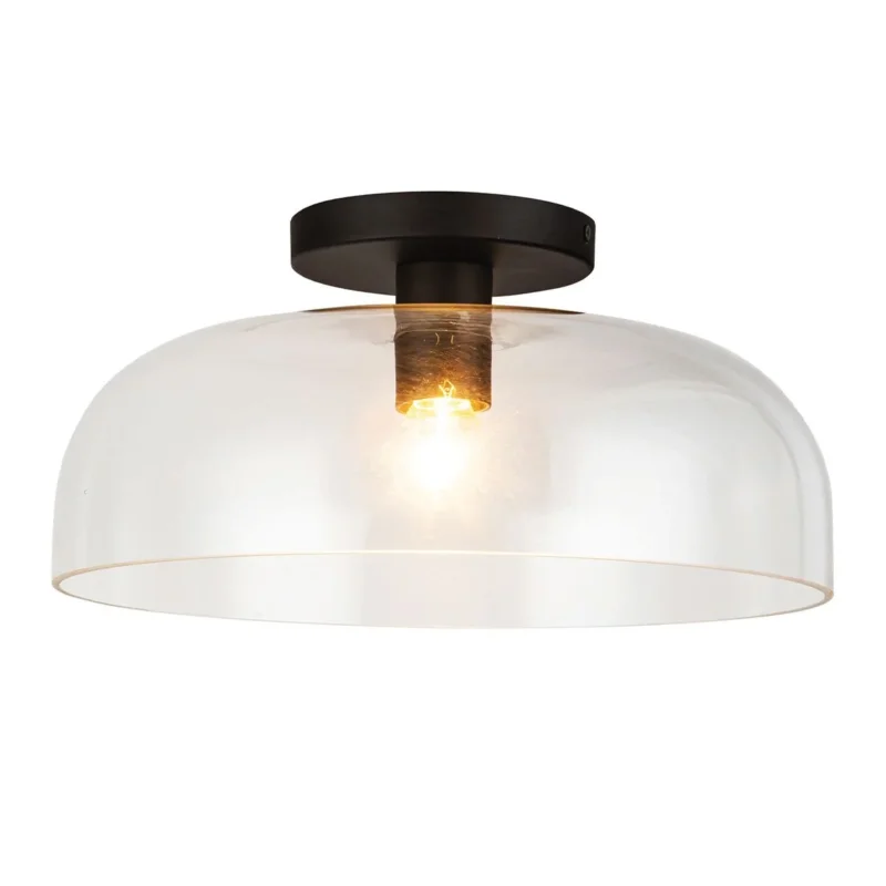 Alora Mood Sylvia 1 l halbbündig – Mattschwarz - Elsteadlighting - leuchtengrosshandel24