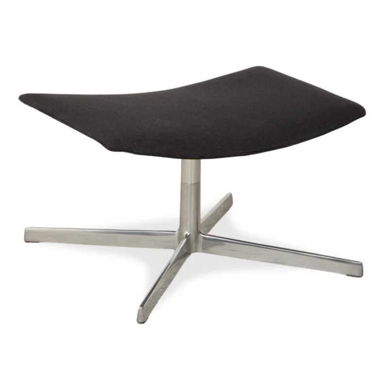 Arper Catifa 46 Stoff Hocker Dunkelgrau Blau