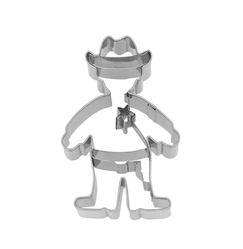 Keksausstecher Cowboy, 8 cm