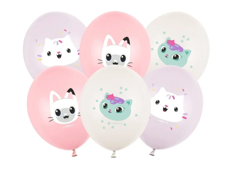 Ballonnen 30 cm, Gabby’s Dollhouse van Partydeco koop je bij Partywinkel