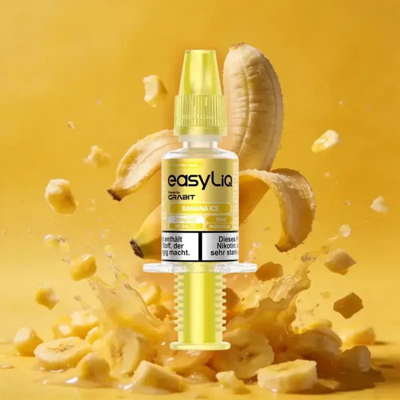 GRABIT - easyLIQ - Banana Ice - Nikotinsalz - 10ml