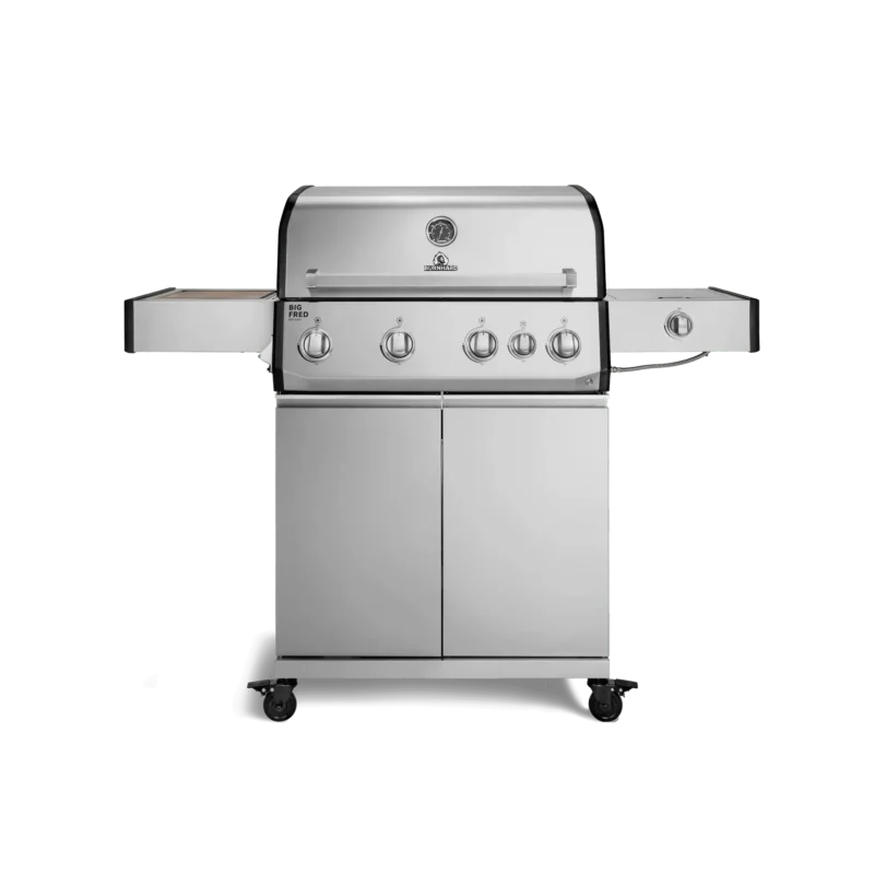 Burnhard Big FRED Deluxe Gasgrill Edelstahl 4 - Brenner mit Edelstahlrost Series 4 - Grillstar.deBurnhard Big FRED Deluxe Gasgrill Edelstahl 4 - Brenner mit Edelstahlrost Series 4BurnhardGrillstar.de