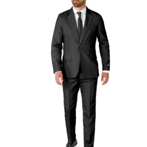 Mr. Black-Solid-Suitmeister™ Herrenanzug schwarz