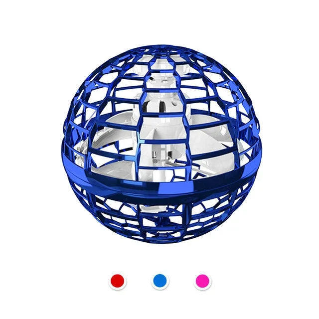 Flynova Pro fliegende Ball Spin Toy Handgesteuertes Drone-Hubschrauber 360 Grad drehendes Mini-UFO mit Licht Kinder Geschenke