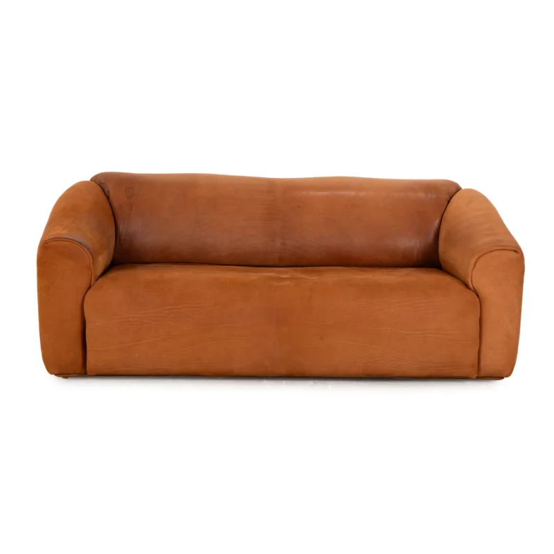 de Sede DS 47 Leder Dreisitzer Braun Sofa Couch Funktion