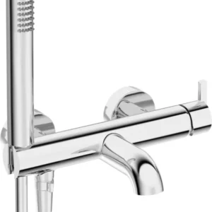DEANTE Silia Wannenarmatur mit Brausegarnitur // Chrom // BQS - 011M erhältlich bei Twoda Shop