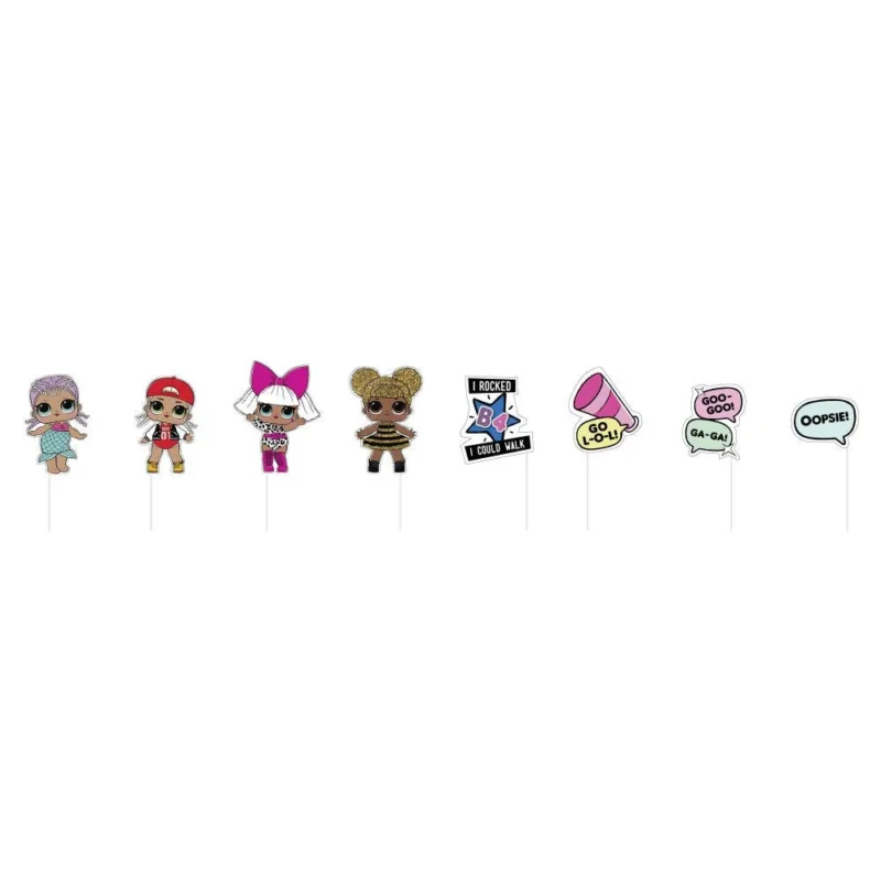 Foto Props LOL Surprise 8st van Unique koop je bij Partywinkel