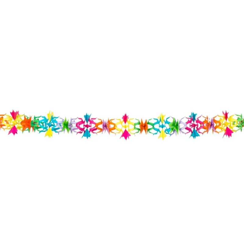Gekleurde Slinger Bloemen Gemixed 6m van Boland koop je bij Partywinkel