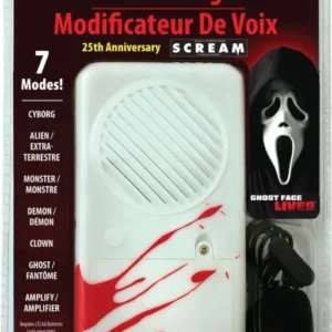 Ghostface Stemvervormer 7 Stemmen van Ghostface koop je bij Partywinkel