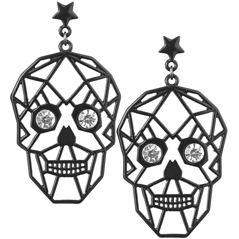 Halloween Oorbellen Skeletten van Widmann koop je bij Partywinkel