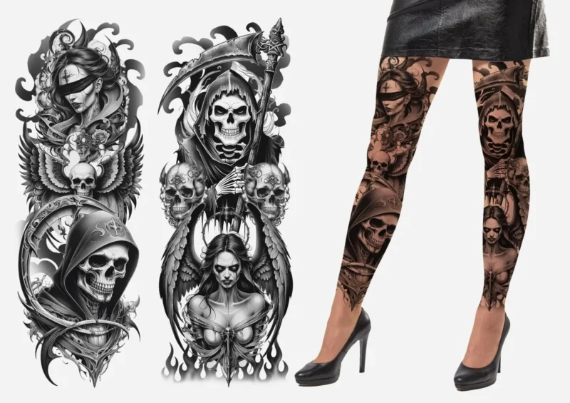 Halloween Panty Skelet Effect Vampier van Fiestas Guirca koop je bij Partywinkel
