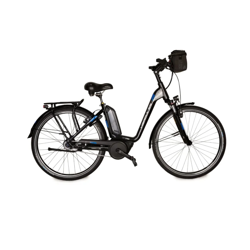 Hercules ROBERT/-A R8 2020 Aluminium E-City-Bike RG46cm Schwarz Fahrrad